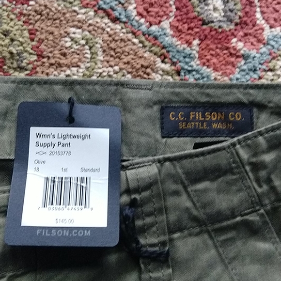 Filson Womens Lightweight Supply Pant 